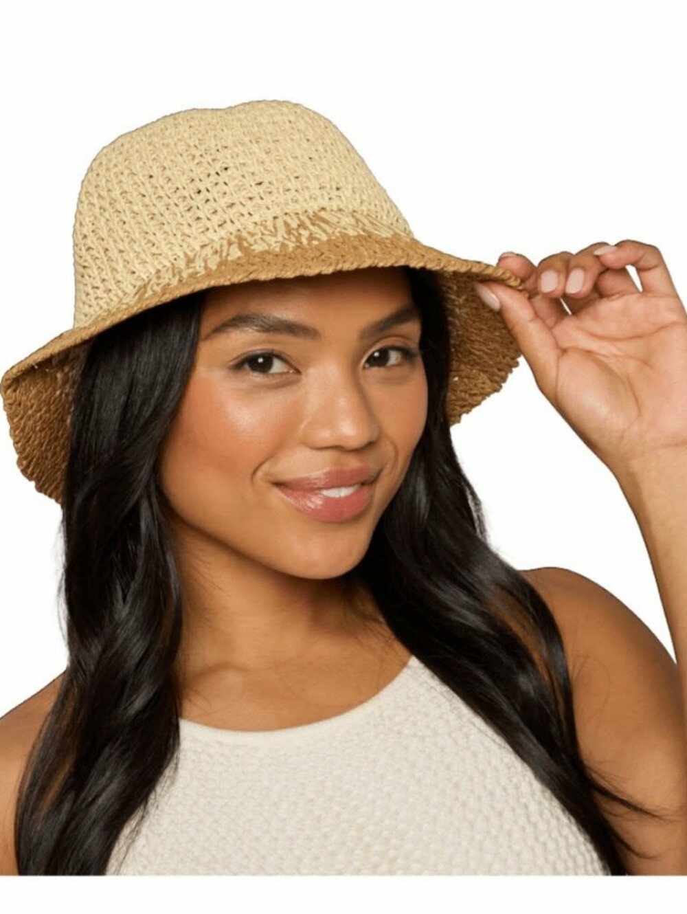 Eugenia Kim Straw Bucket Hat